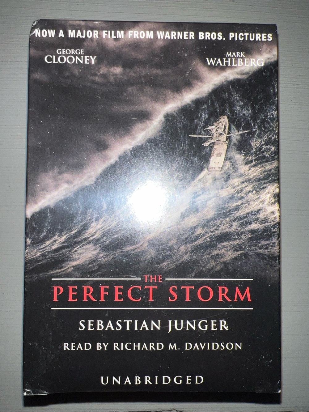 The Perfect Storm Audiobooks Book - Black & Gray Cover